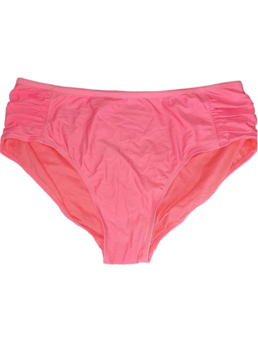 Collections by Catalina Pink High-Waist Bikini Bottom 3X beachwear resortcore